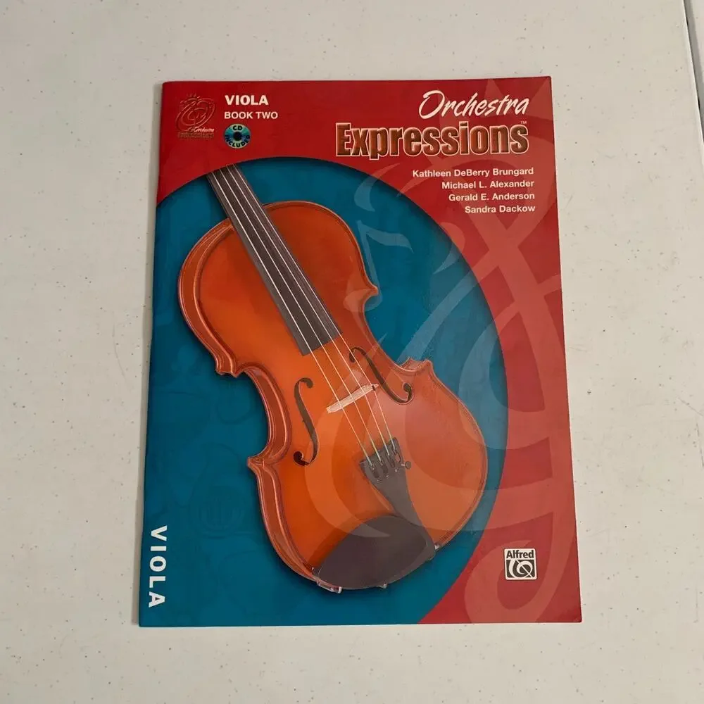 Orchestra Expressions, Book 1,2 Student Edition: Violin, Lot Of 2 Book Audio CD